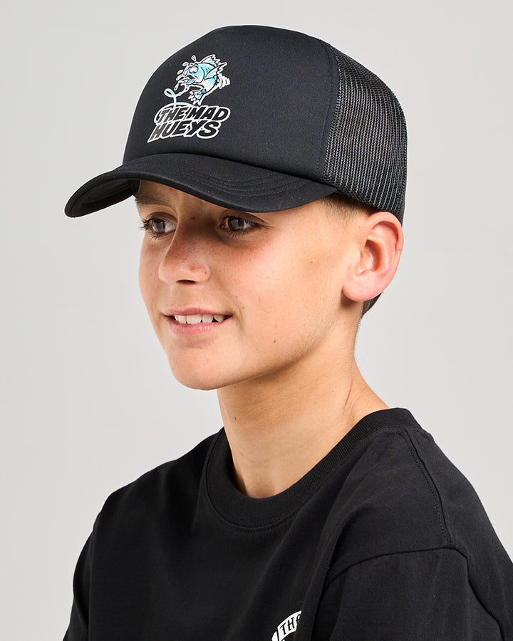 Boys Great Bite Shark Foam Trucker Cap
