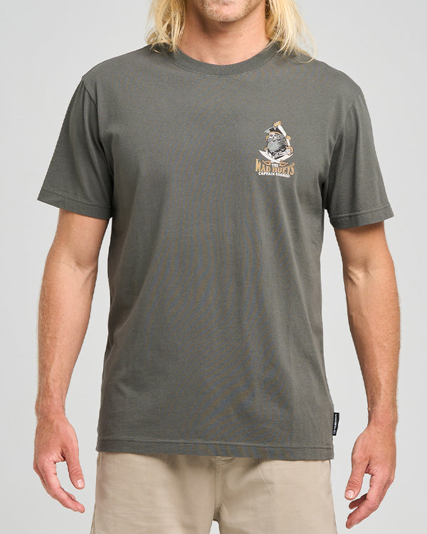 Captain Ship Faced Short Sleeve Tee