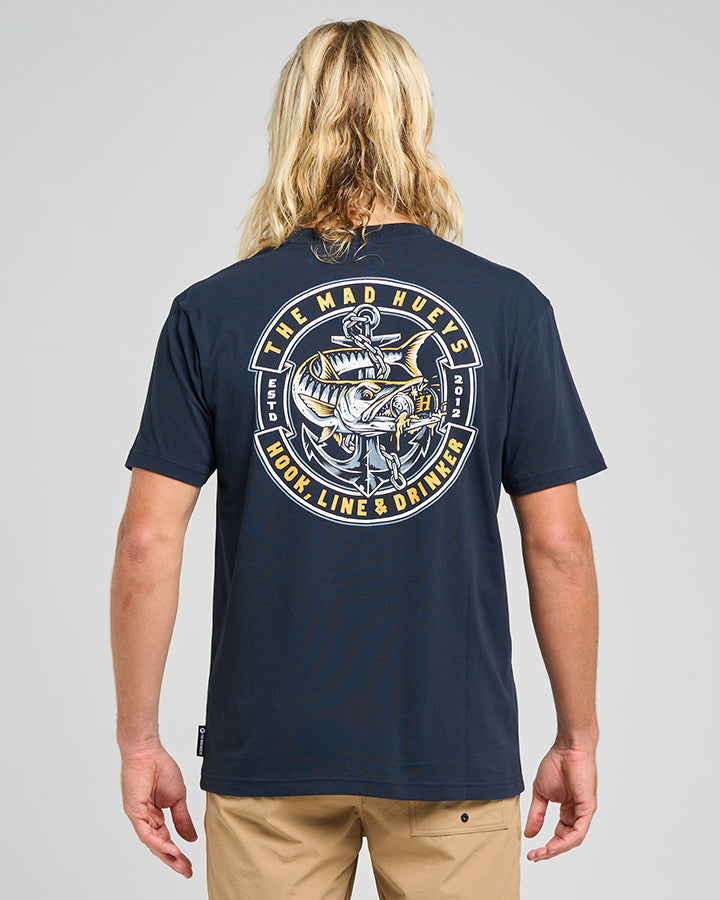 Hooked Cuda Short Sleeve Tee