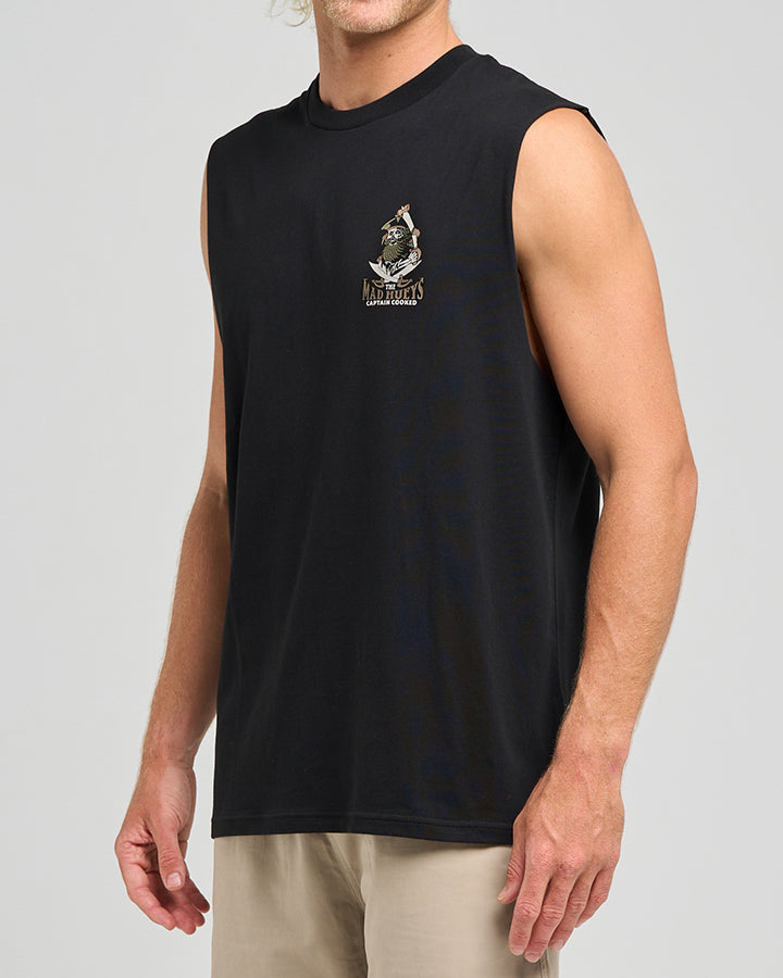 Captain Ship Faced Muscle Tee
