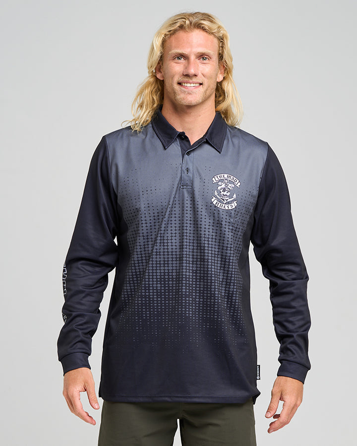 Sailor Anchor Upf 50 Plus Long Sleeve Fishing Jersey