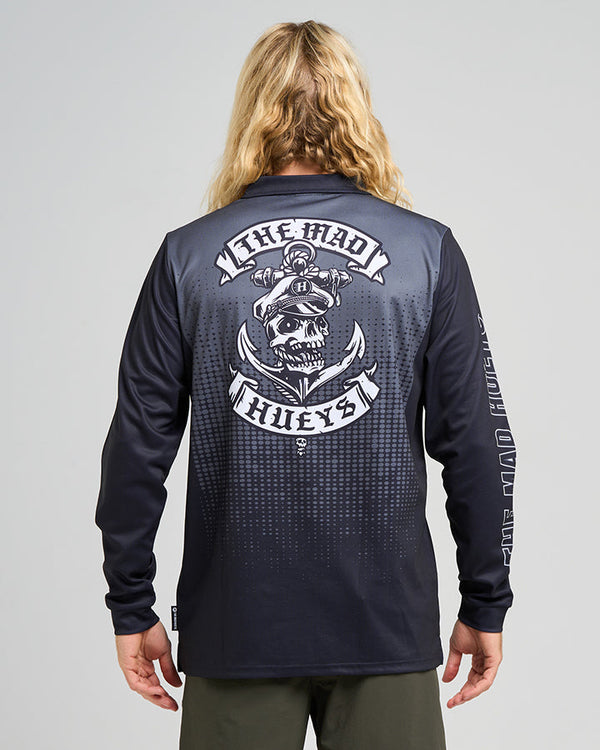Sailor Anchor Upf 50 Plus Long Sleeve Fishing Jersey
