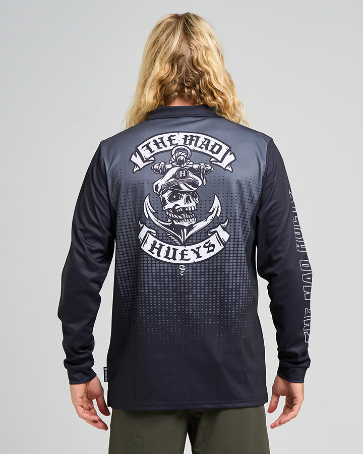 Sailor Anchor Upf 50 Plus Long Sleeve Fishing Jersey
