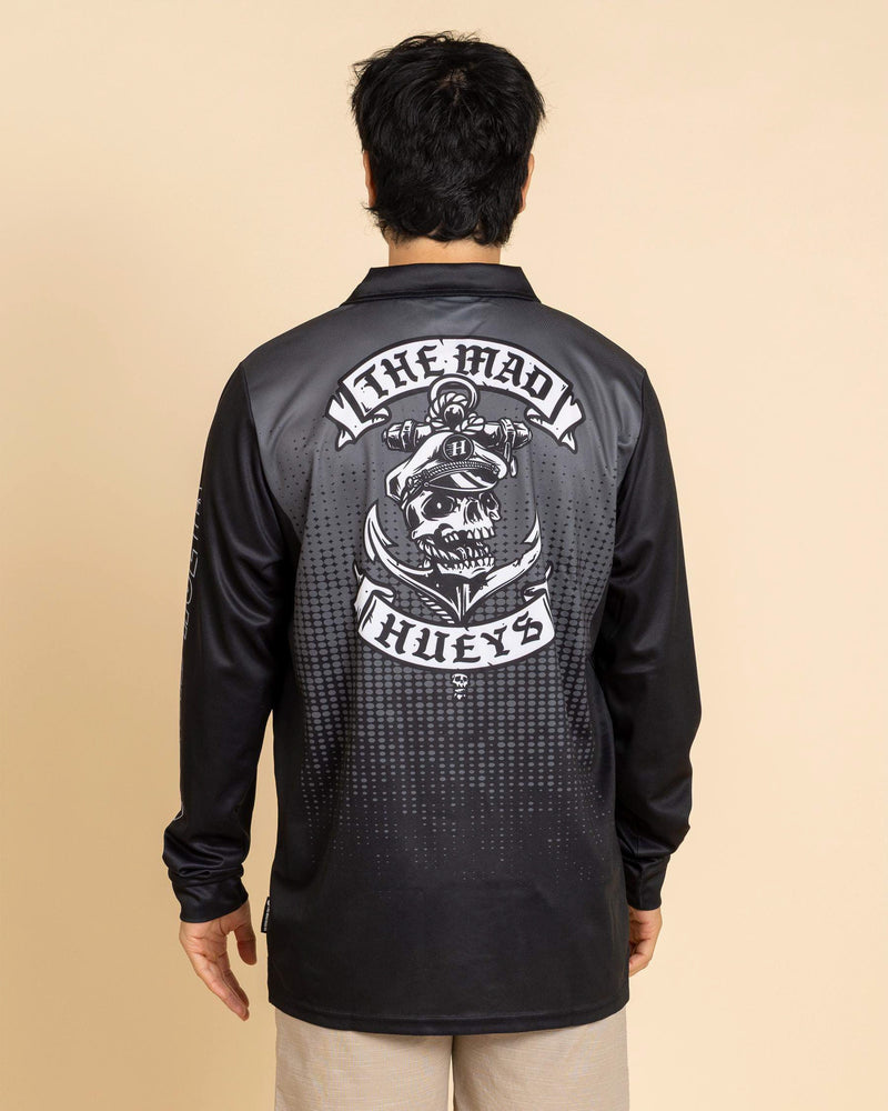 Sailor Anchor Upf 50 Plus Long Sleeve Fishing Jersey
