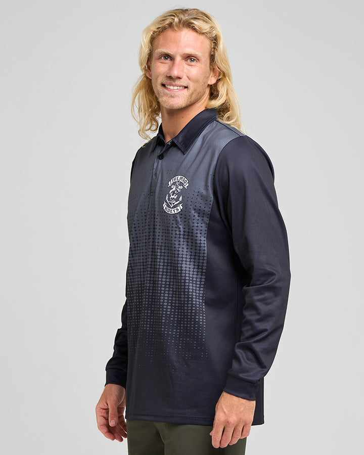 Sailor Anchor Upf 50 Plus Long Sleeve Fishing Jersey