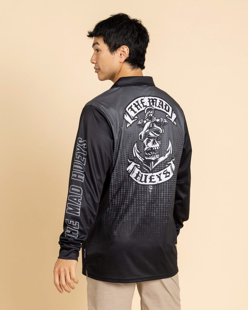 Sailor Anchor Upf 50 Plus Long Sleeve Fishing Jersey
