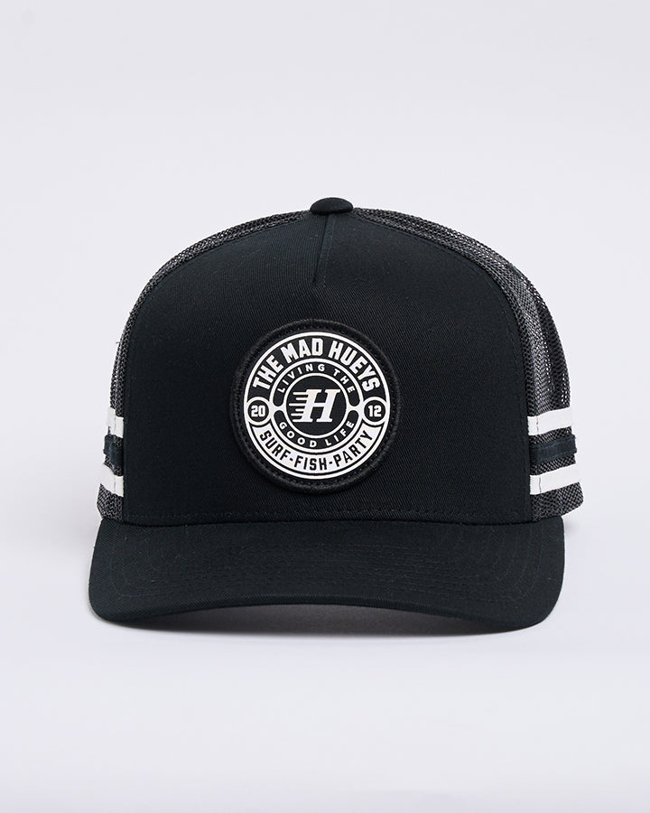 Hueys Good Life Twill Trucker Cap