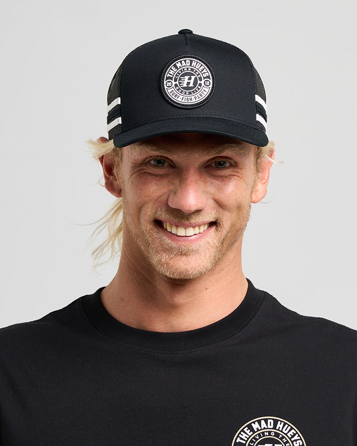 Hueys Good Life Twill Trucker Cap