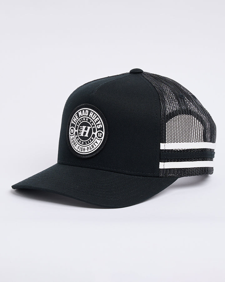 Hueys Good Life Twill Trucker Cap