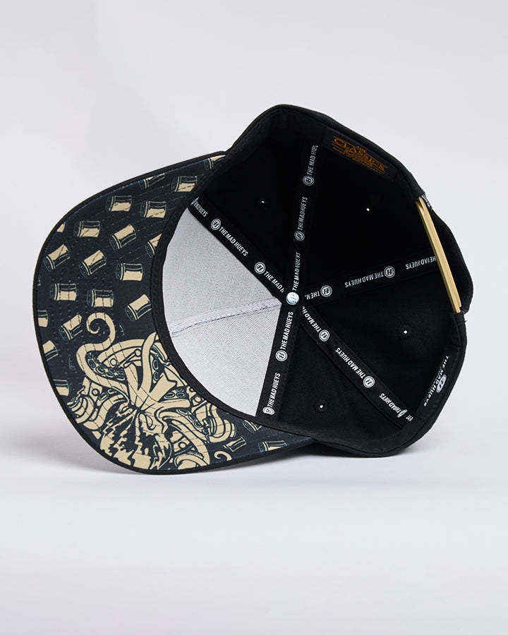 Kraken Port Hole Snapback Cap