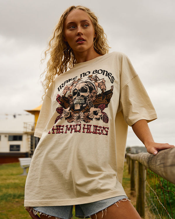 Make No Bones Oversized Tee