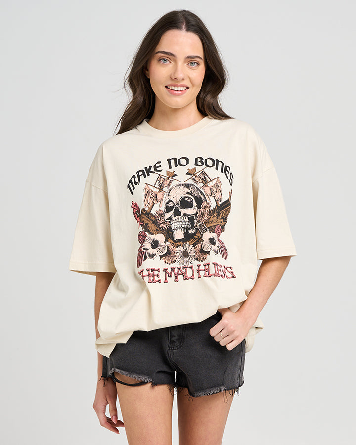 Make No Bones Oversized Tee