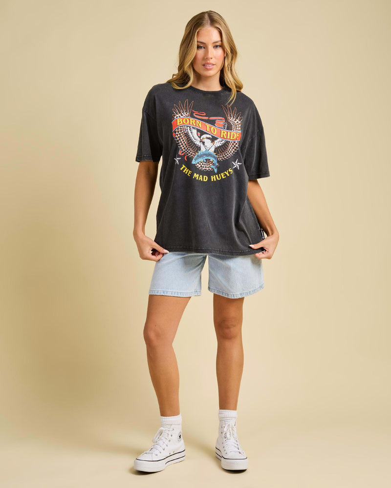 Born To Ride Oversized Tee