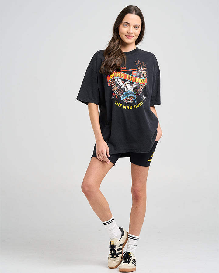 Born To Ride Oversized Tee