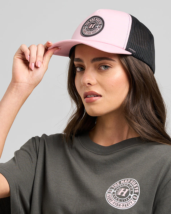 Hueys Good Life Twill Trucker Hat