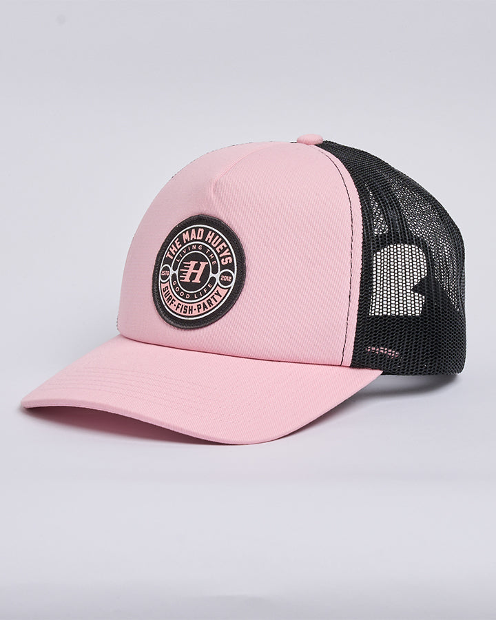 Hueys Good Life Twill Trucker Hat