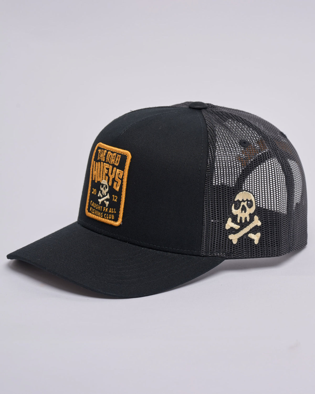 Caught Fk Skull | Twill Trucker