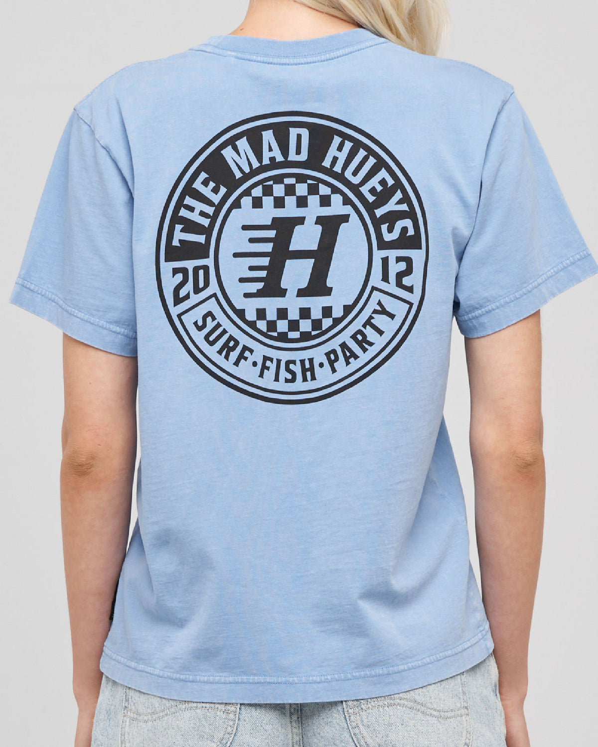 Checker Hueys | Womens Short Sleeve Tee
