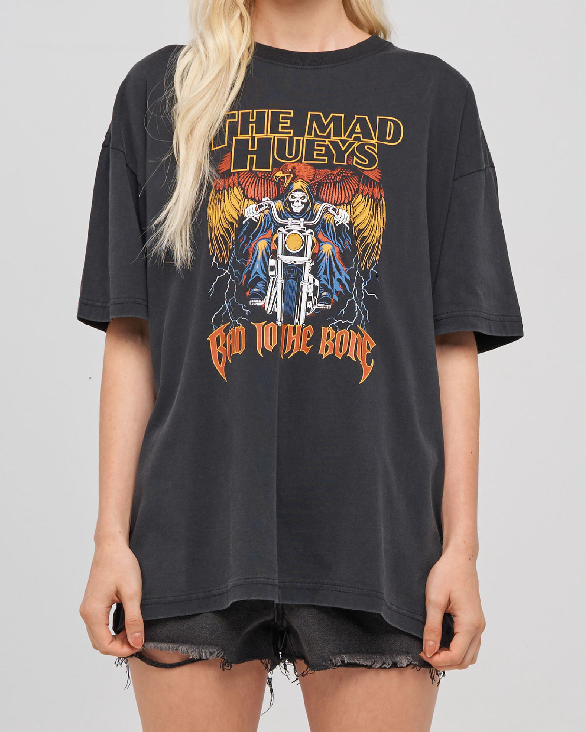 Bad To The Bone | Womens Oversized Tee