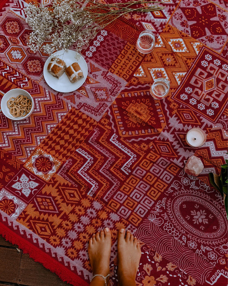 The Red Desert Rug