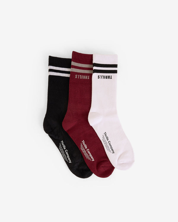 Minimal Thrills 3 Pack Sock