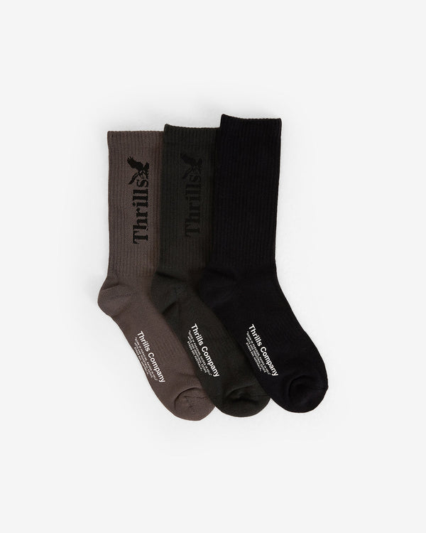 Thrills Workwear 3 Pack Sock