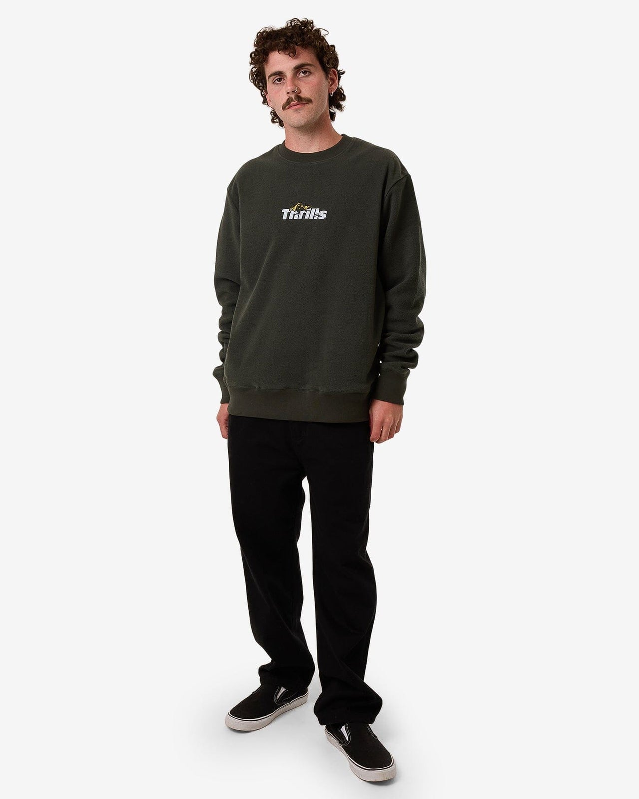 Solace Of Nature Oversize Polar Fleece Crew