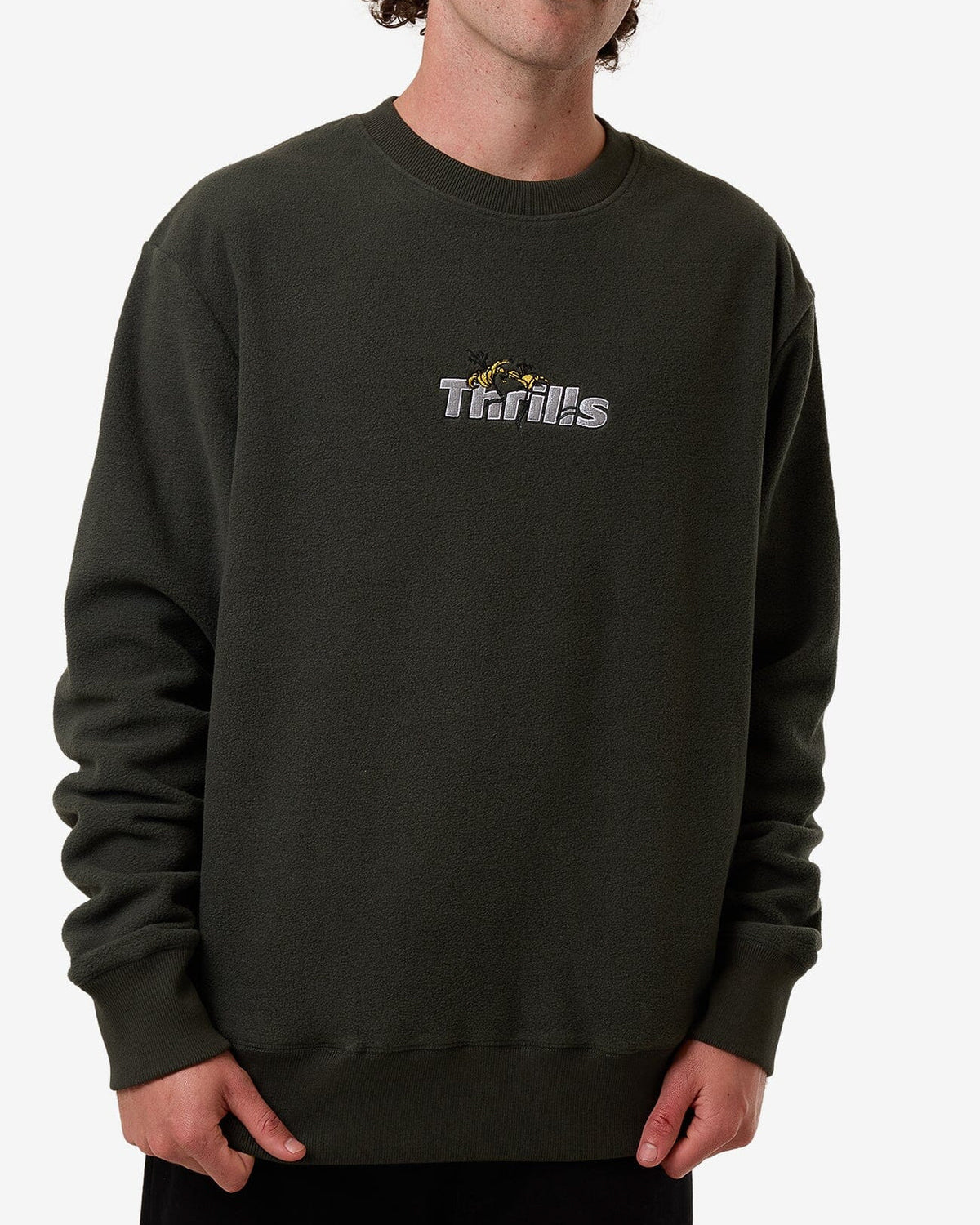 Solace Of Nature Oversize Polar Fleece Crew