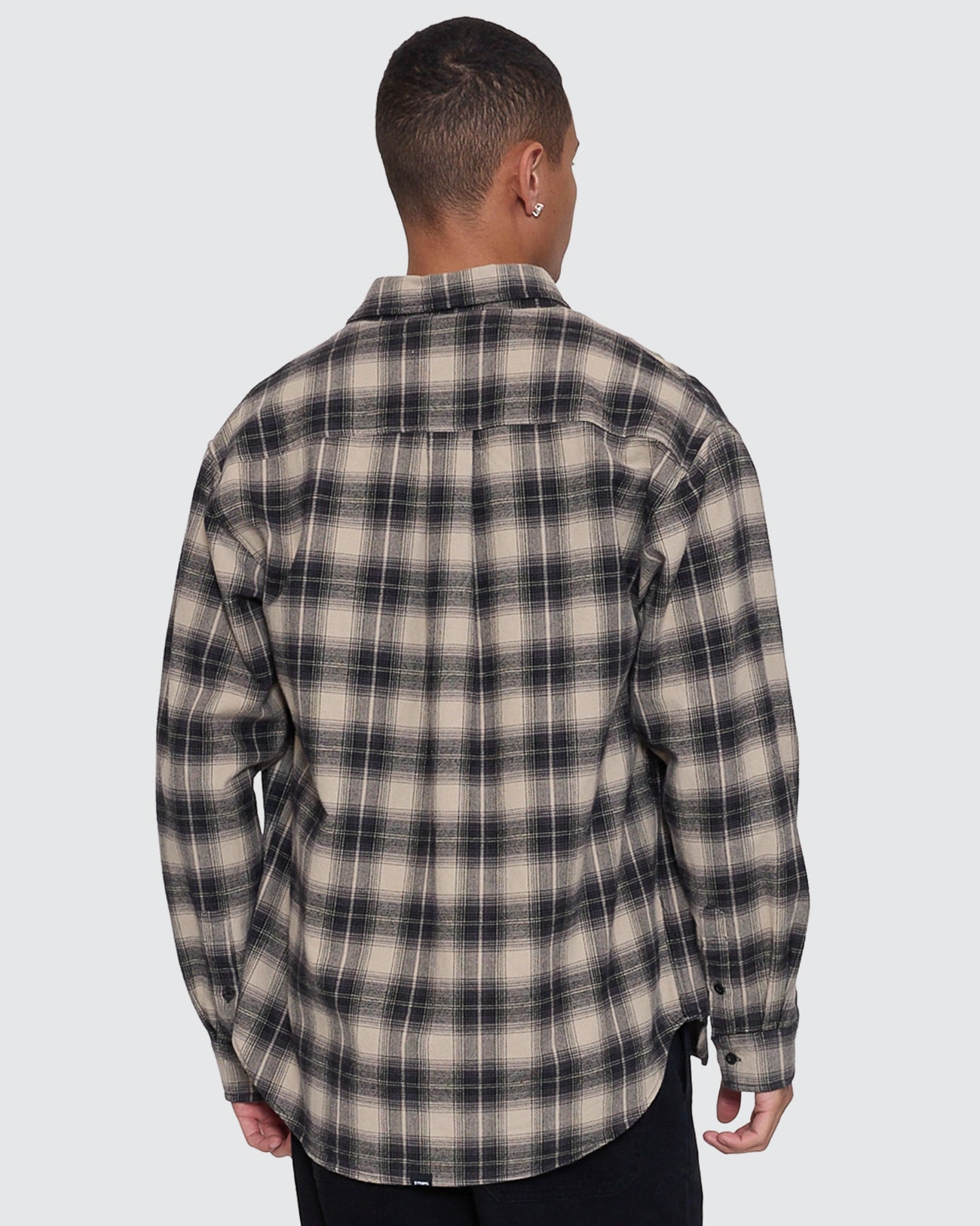 Stagger Barrio Long Sleeve Flannel Shirt