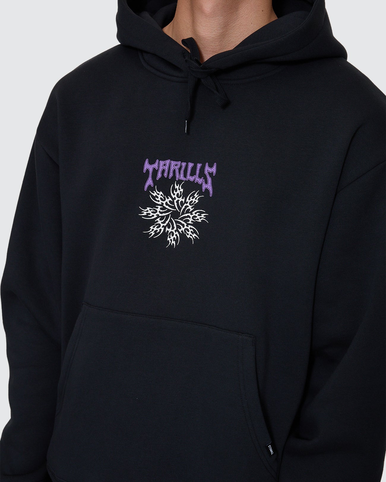 Stagger Slouch Pull On Cropped Hood