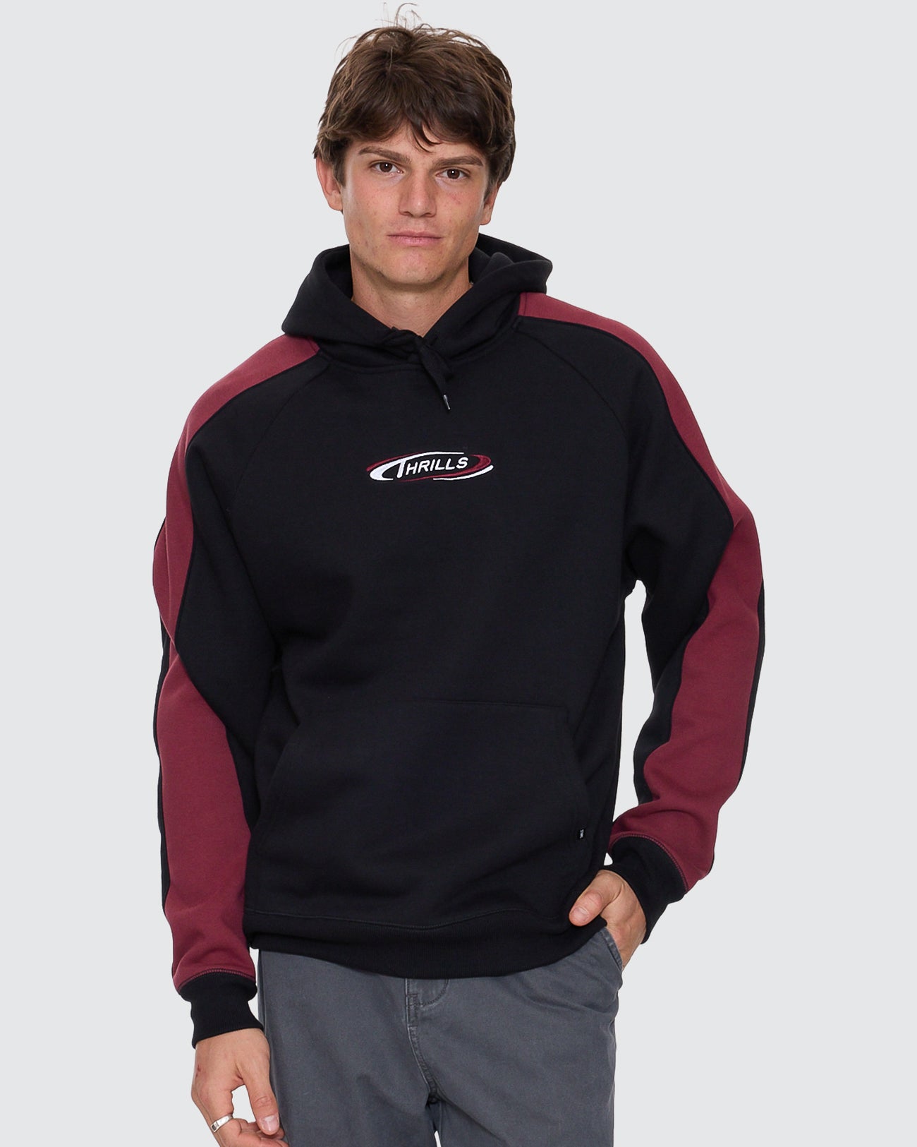 Spectral Raglan Panel Cropped Hood