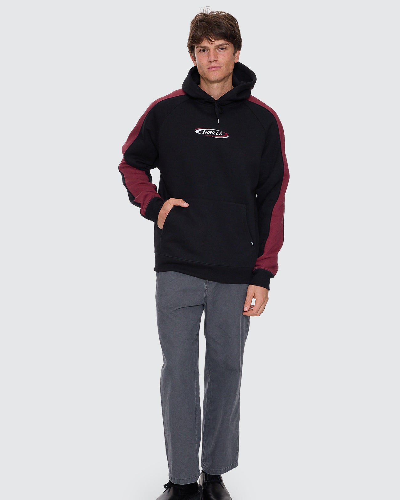 Spectral Raglan Panel Cropped Hood