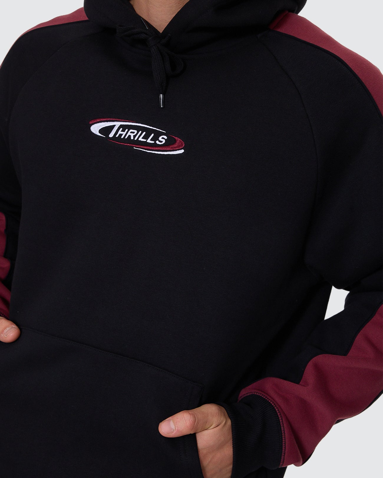 Spectral Raglan Panel Cropped Hood