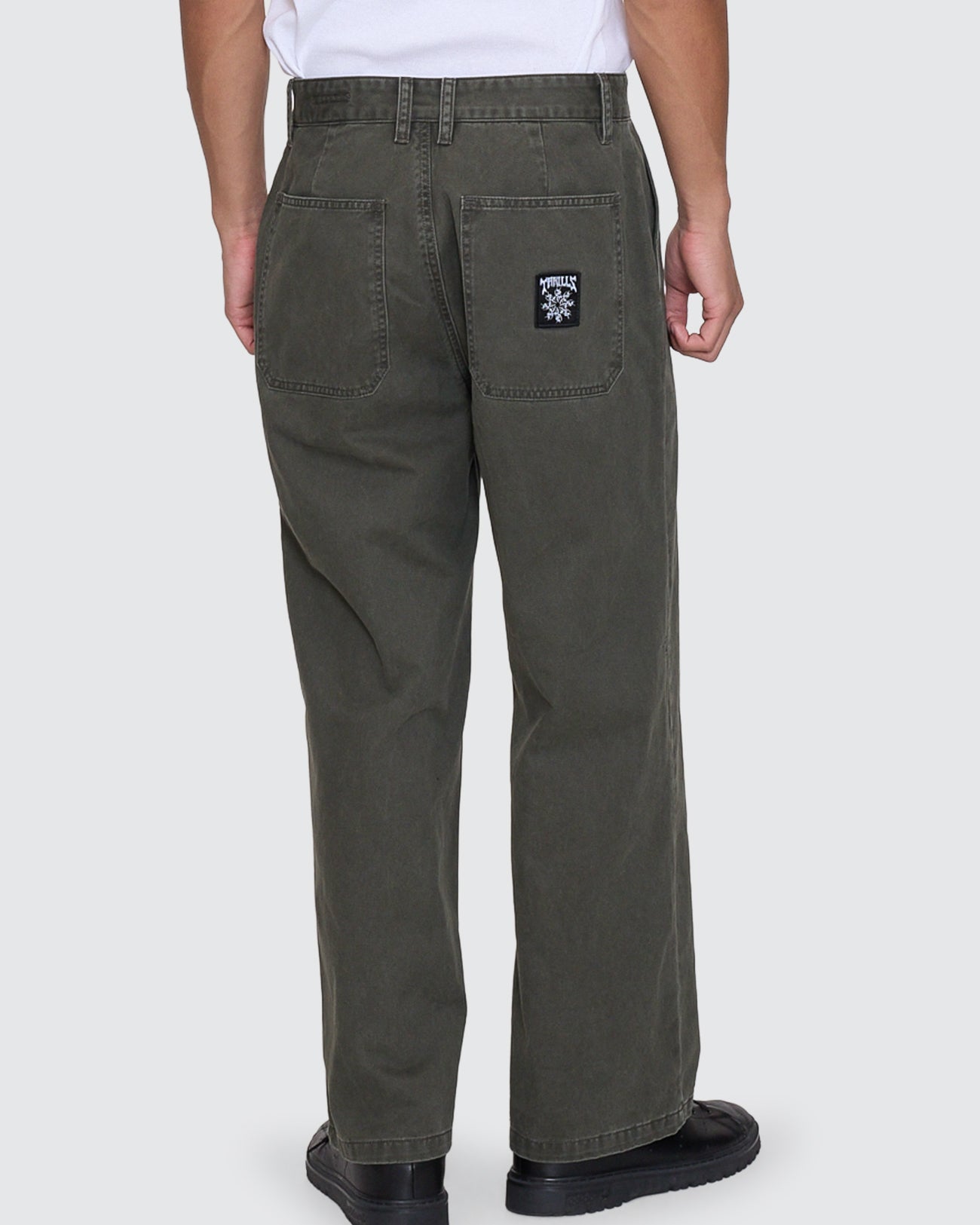 Stagger Big Slacker Cropped Pant