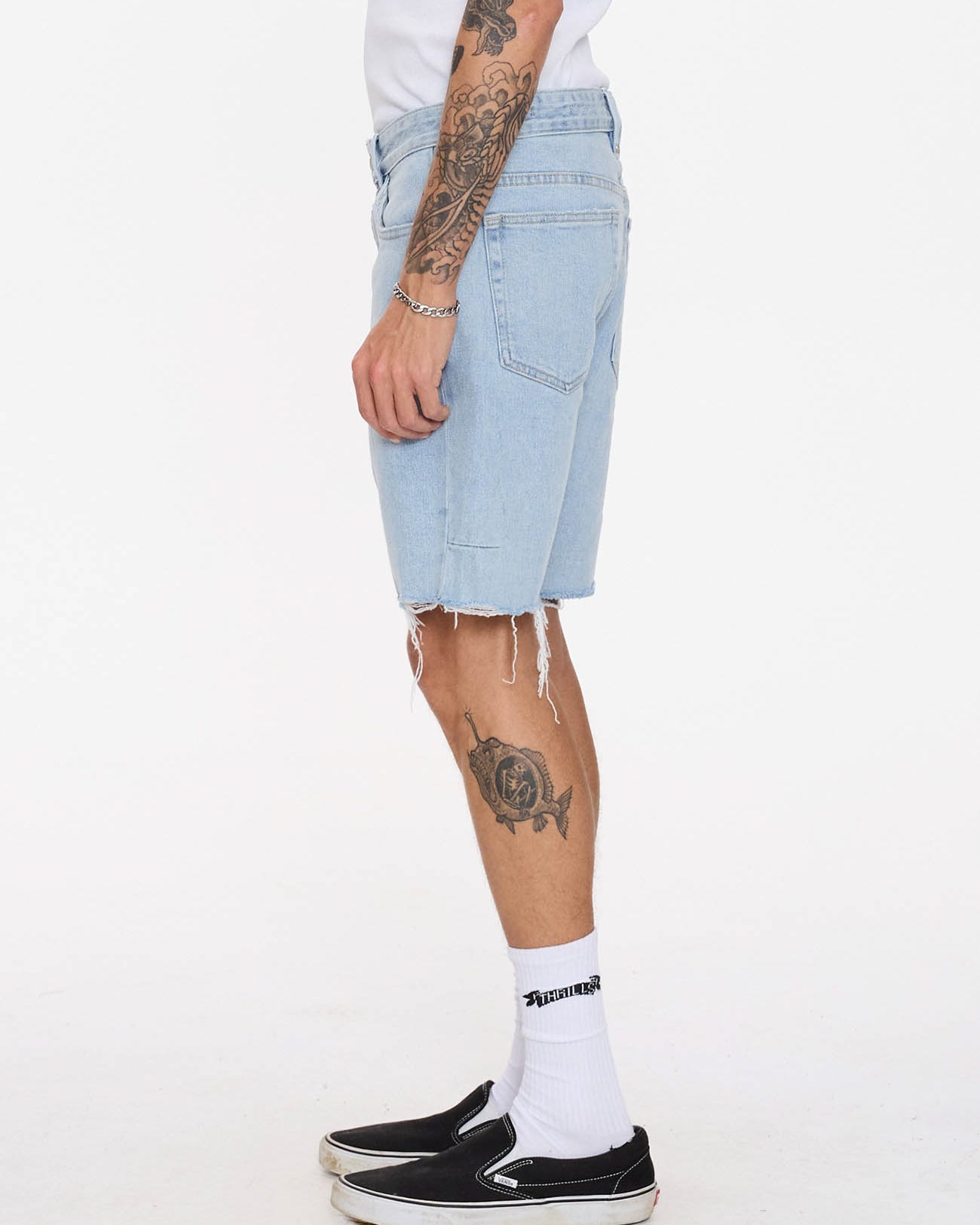 Bones Raw Slim Denim Short