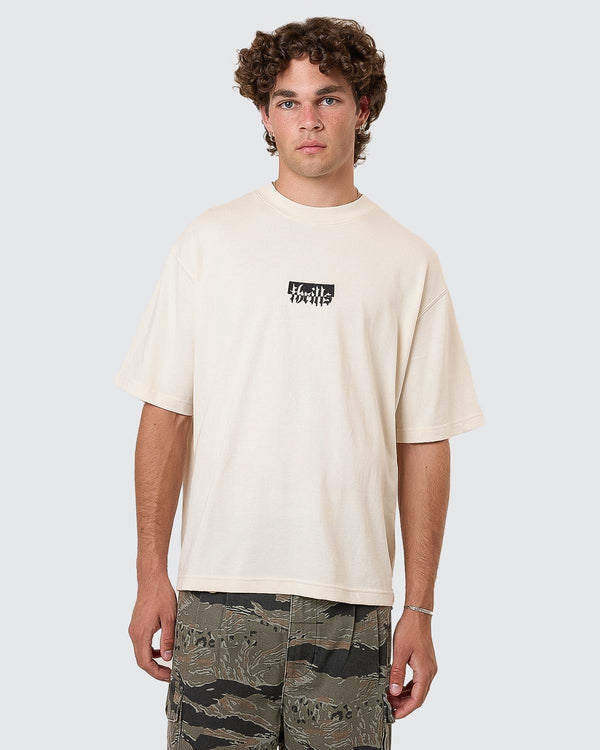 Cheap Thrills Embro Box Fit Oversize Cropped Tee