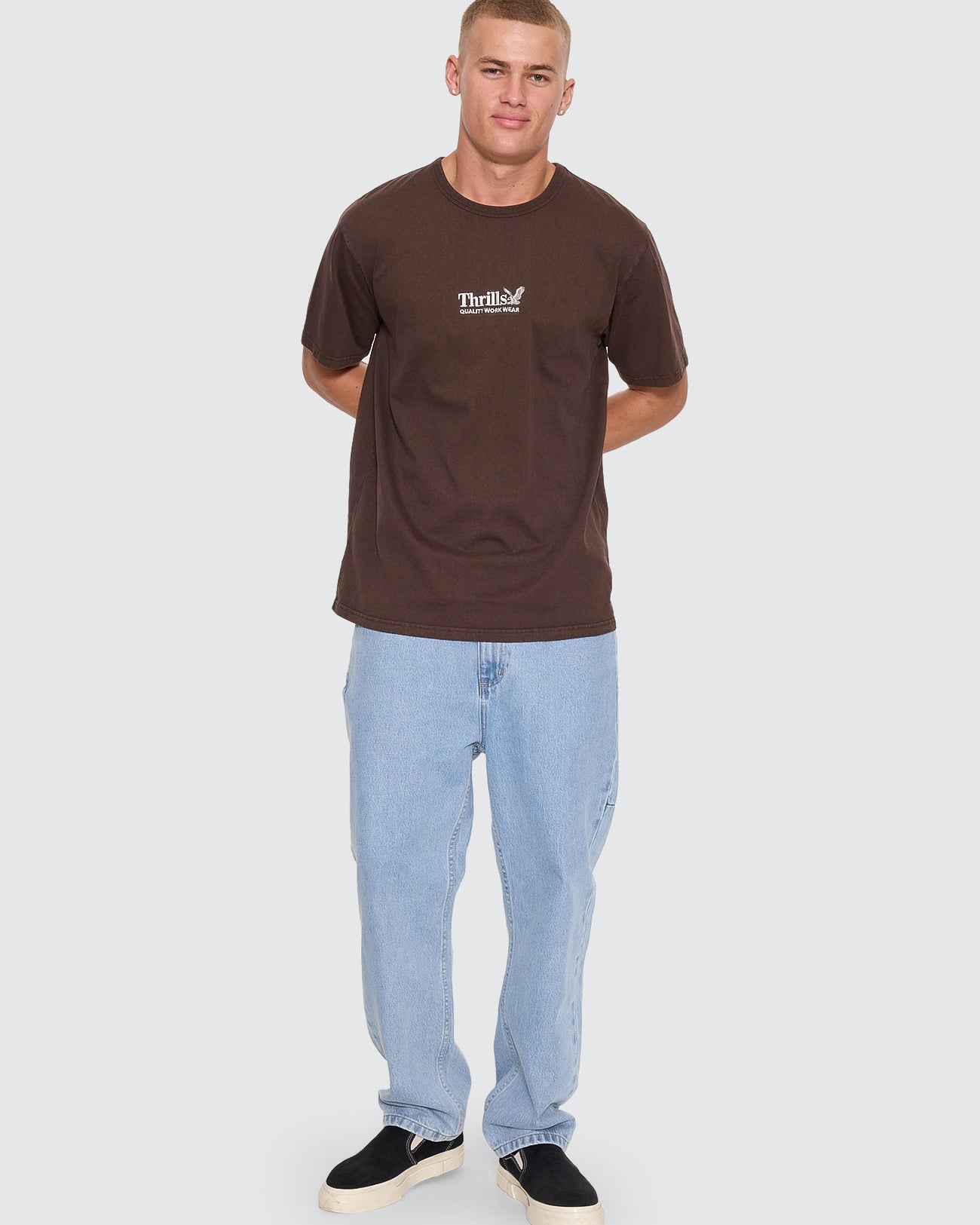 Thrills Workwear Embro Merch Tee