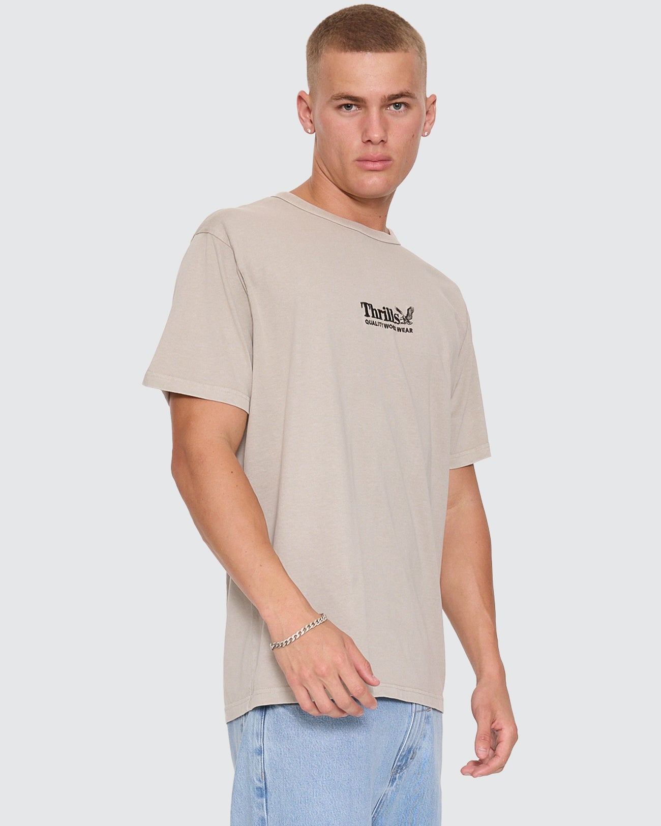 Thrills Workwear Embro Merch Tee