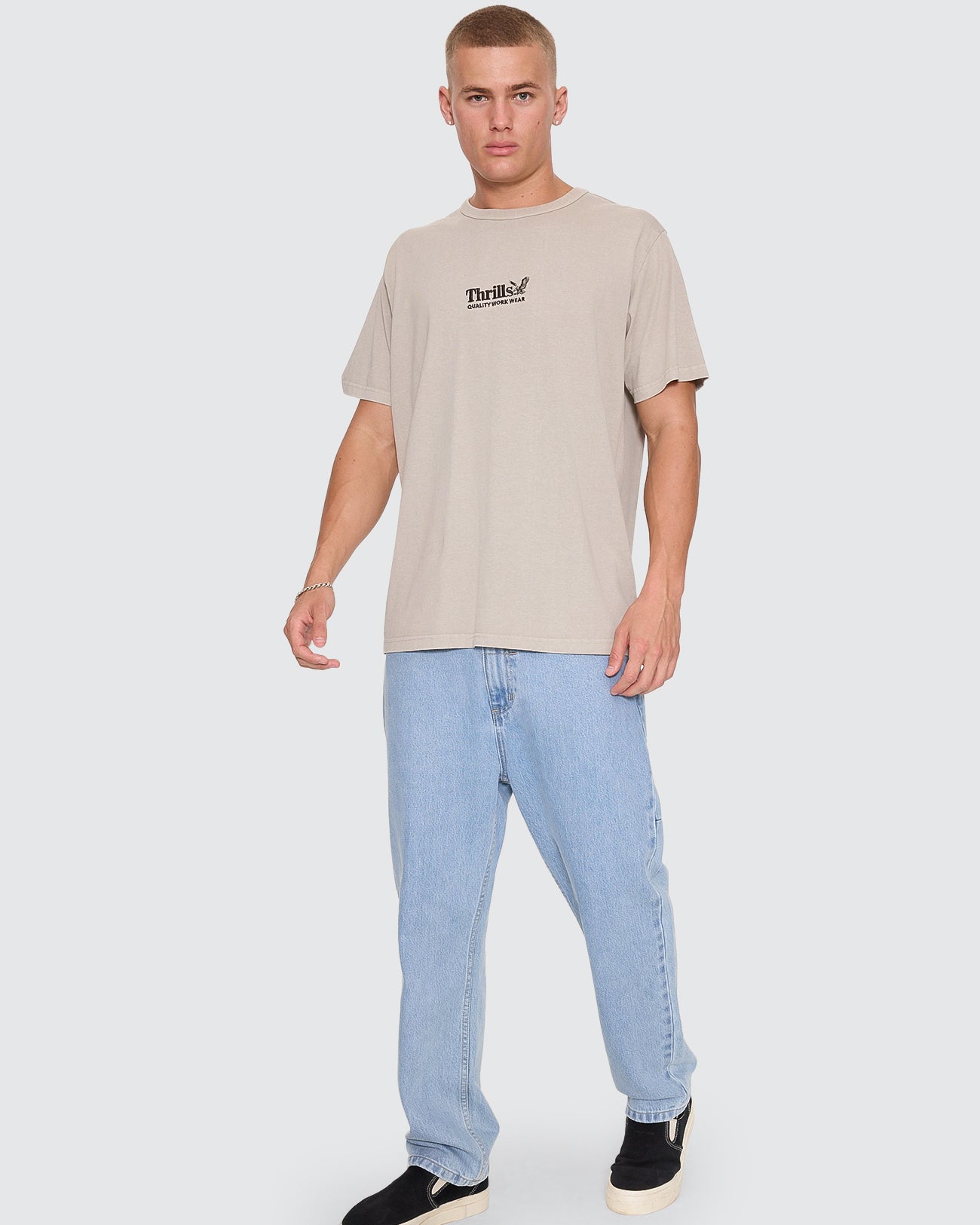 Thrills Workwear Embro Merch Tee
