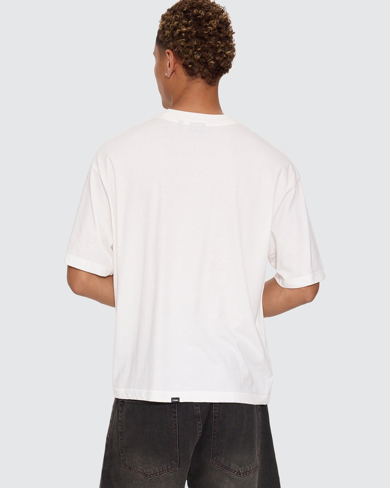 Chaotic Interventions Oversize Box Crop Tee