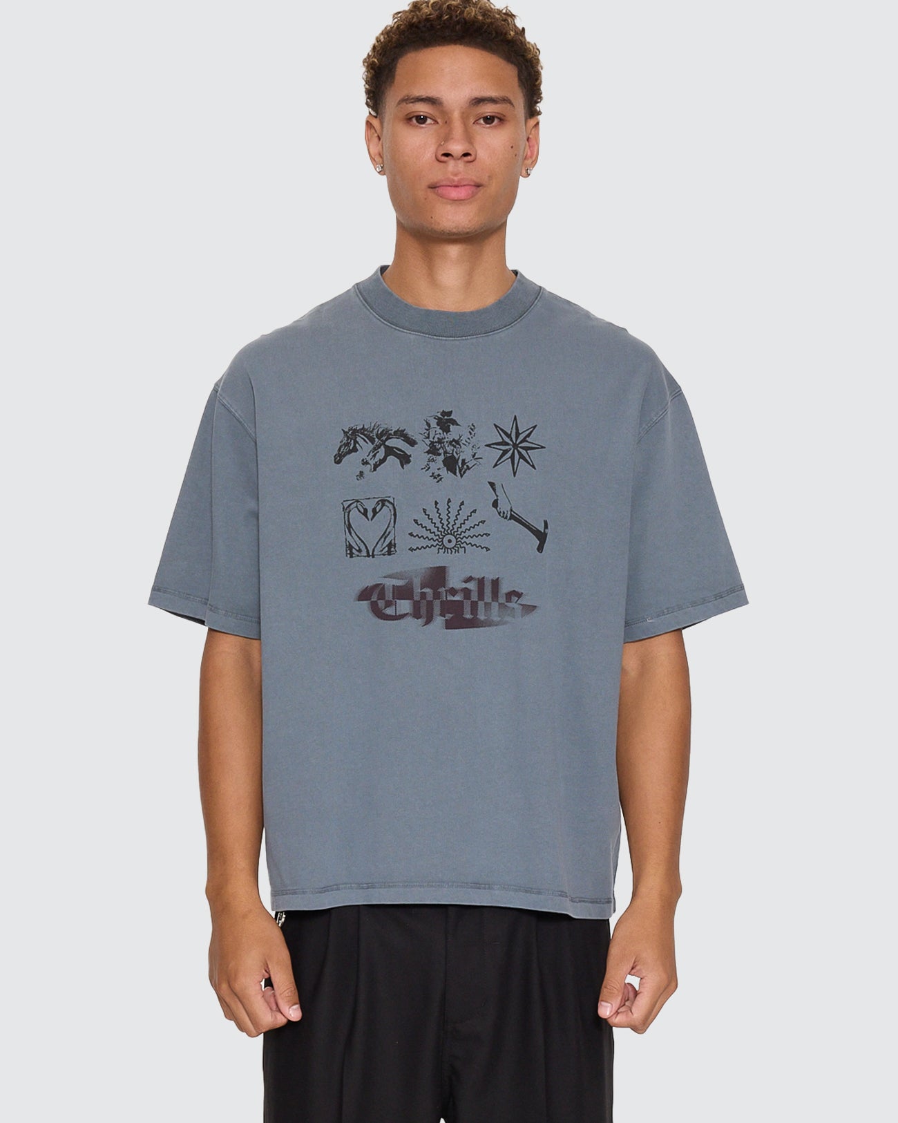 Everything Oversize Box Crop Tee