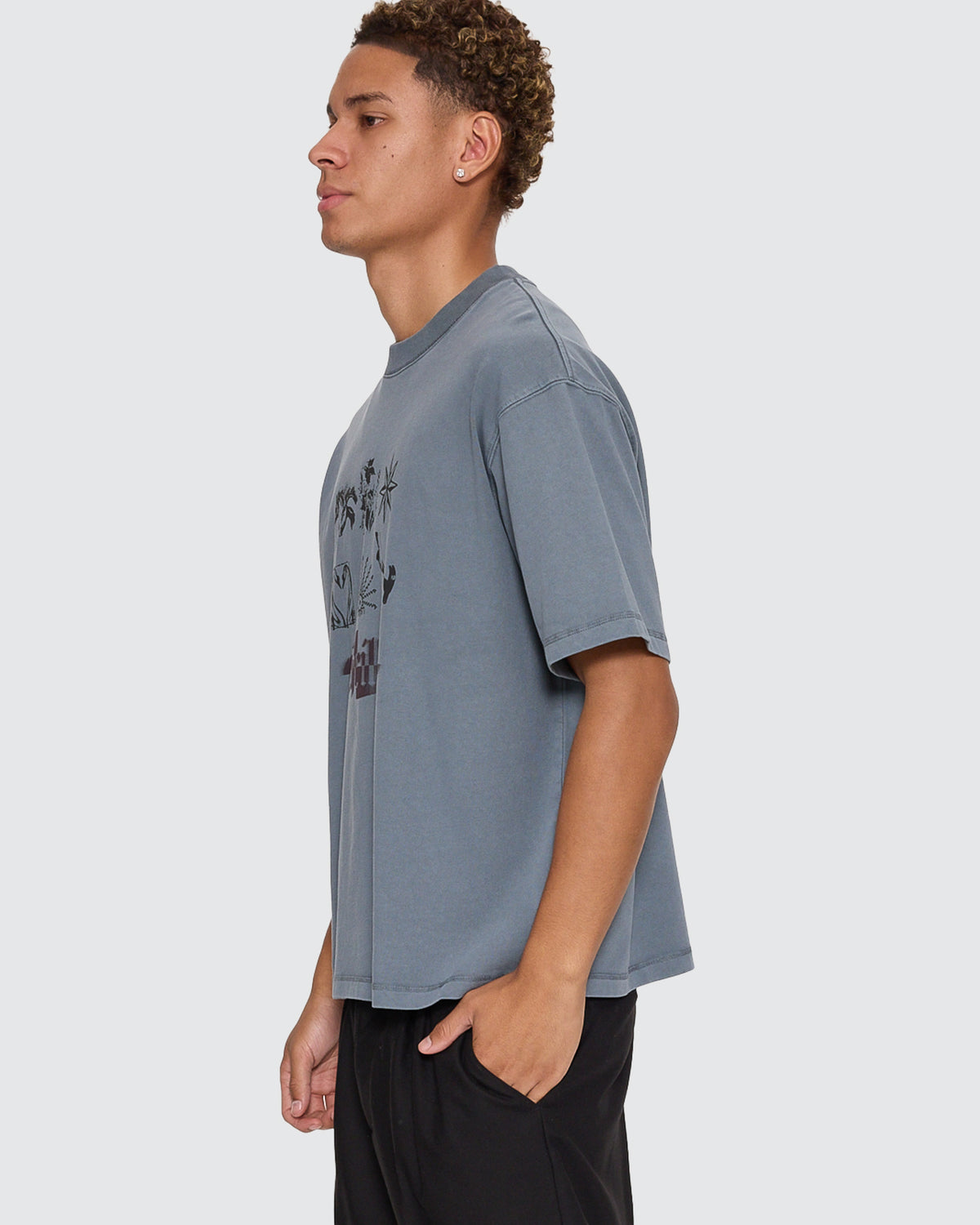 Everything Oversize Box Crop Tee