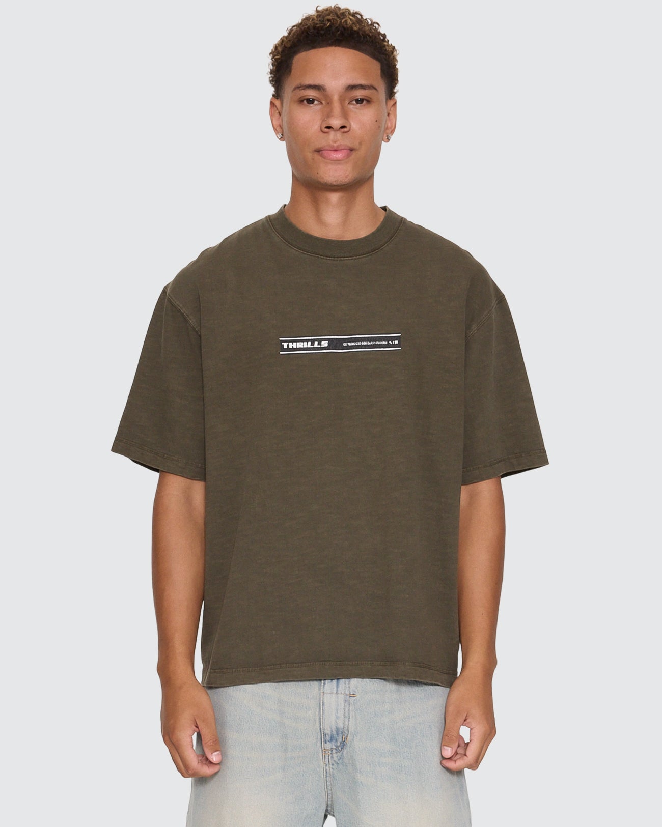 Paradise Built Oversize Box Crop Tee