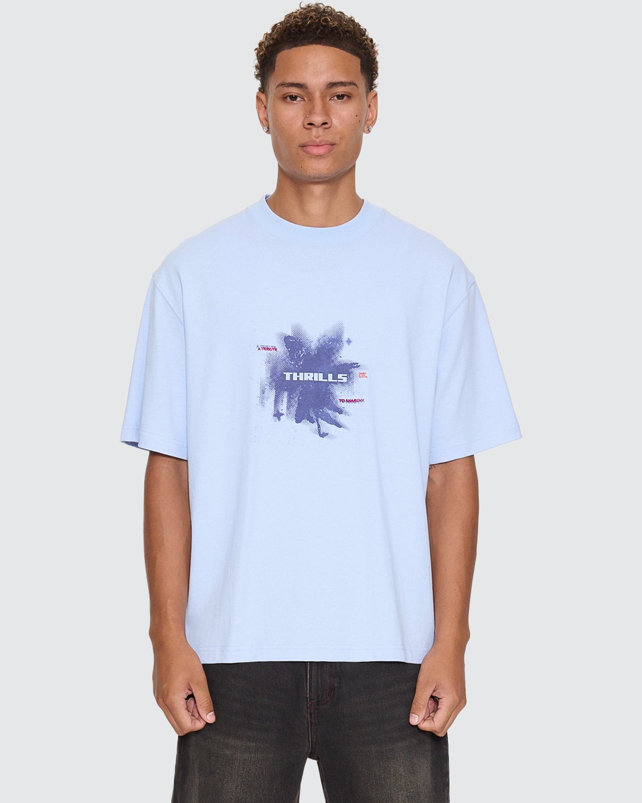 Found Paradise Oversize Box Crop Tee