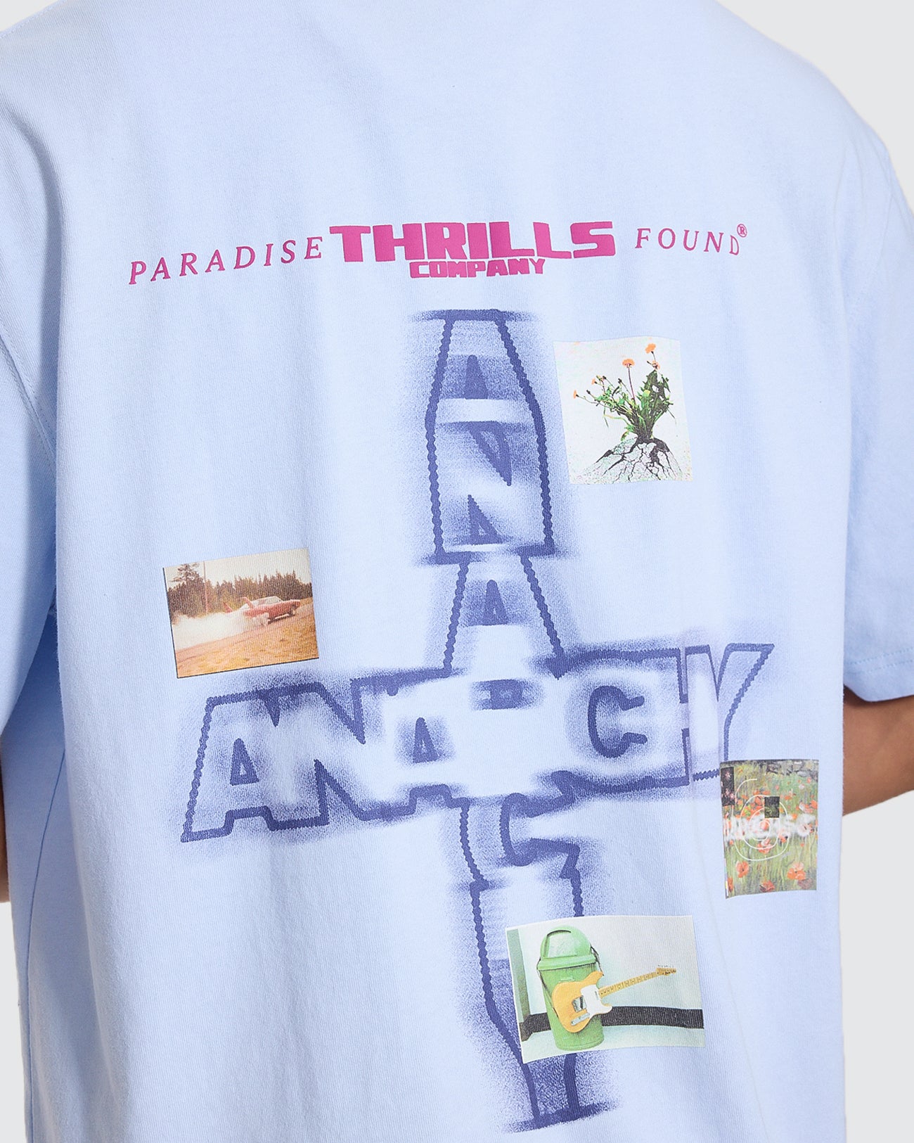 Found Paradise Oversize Box Crop Tee