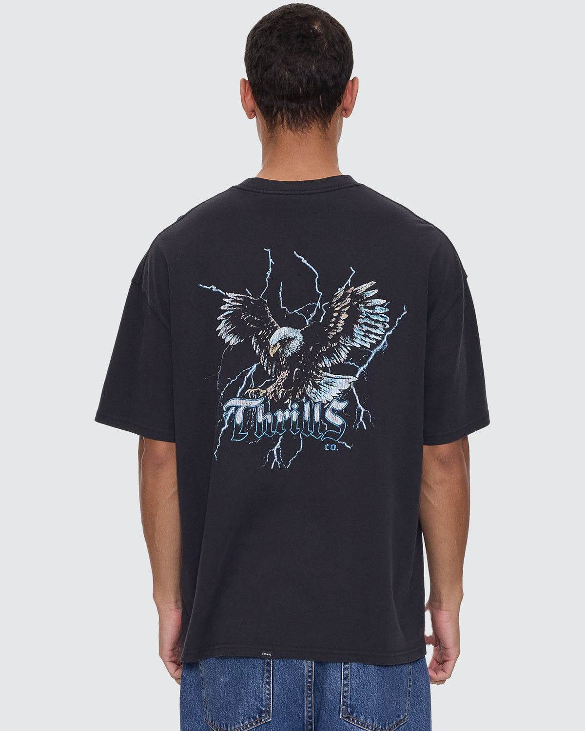 Run For The Hills Box Fit Oversize Tee