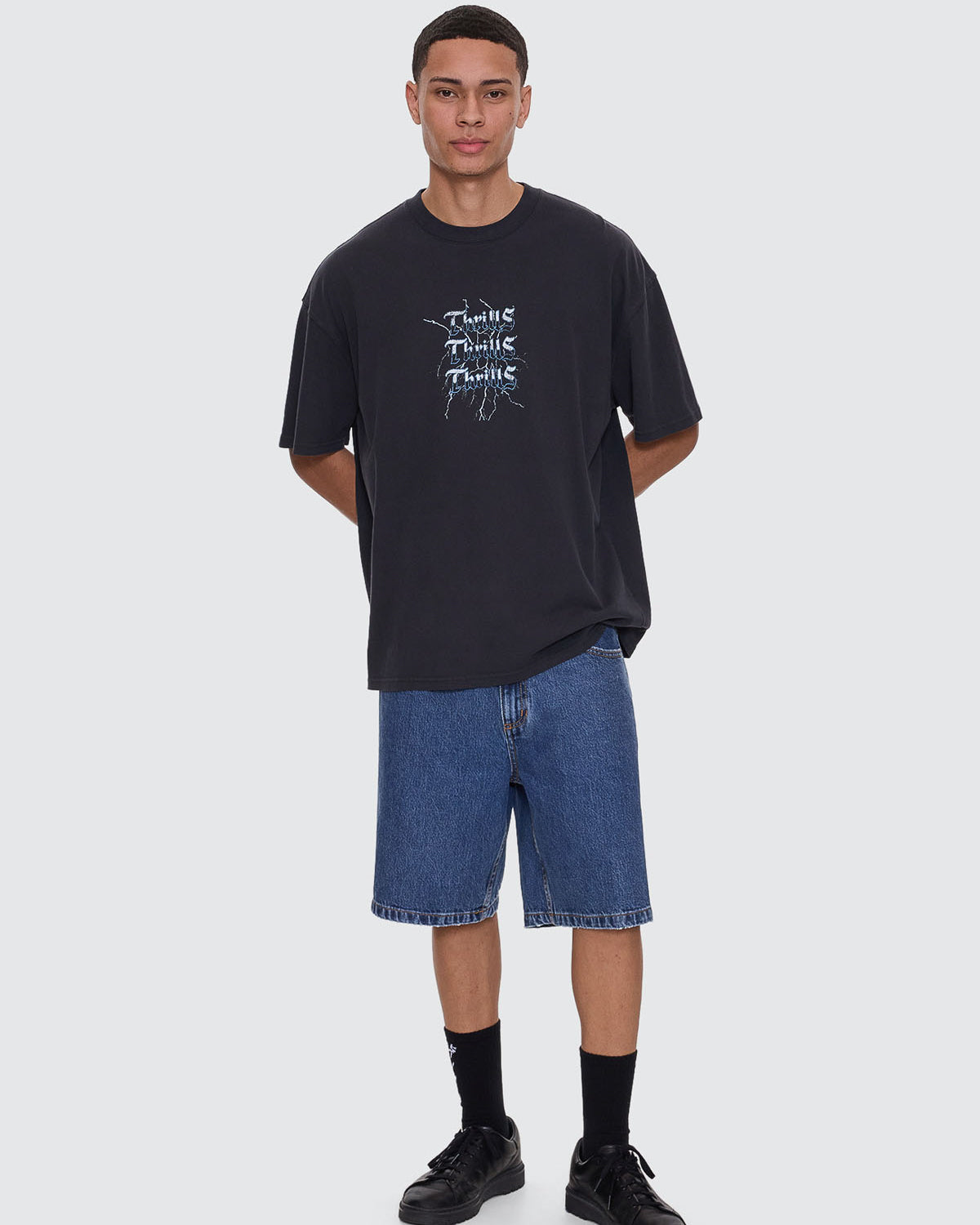 Run For The Hills Box Fit Oversize Tee