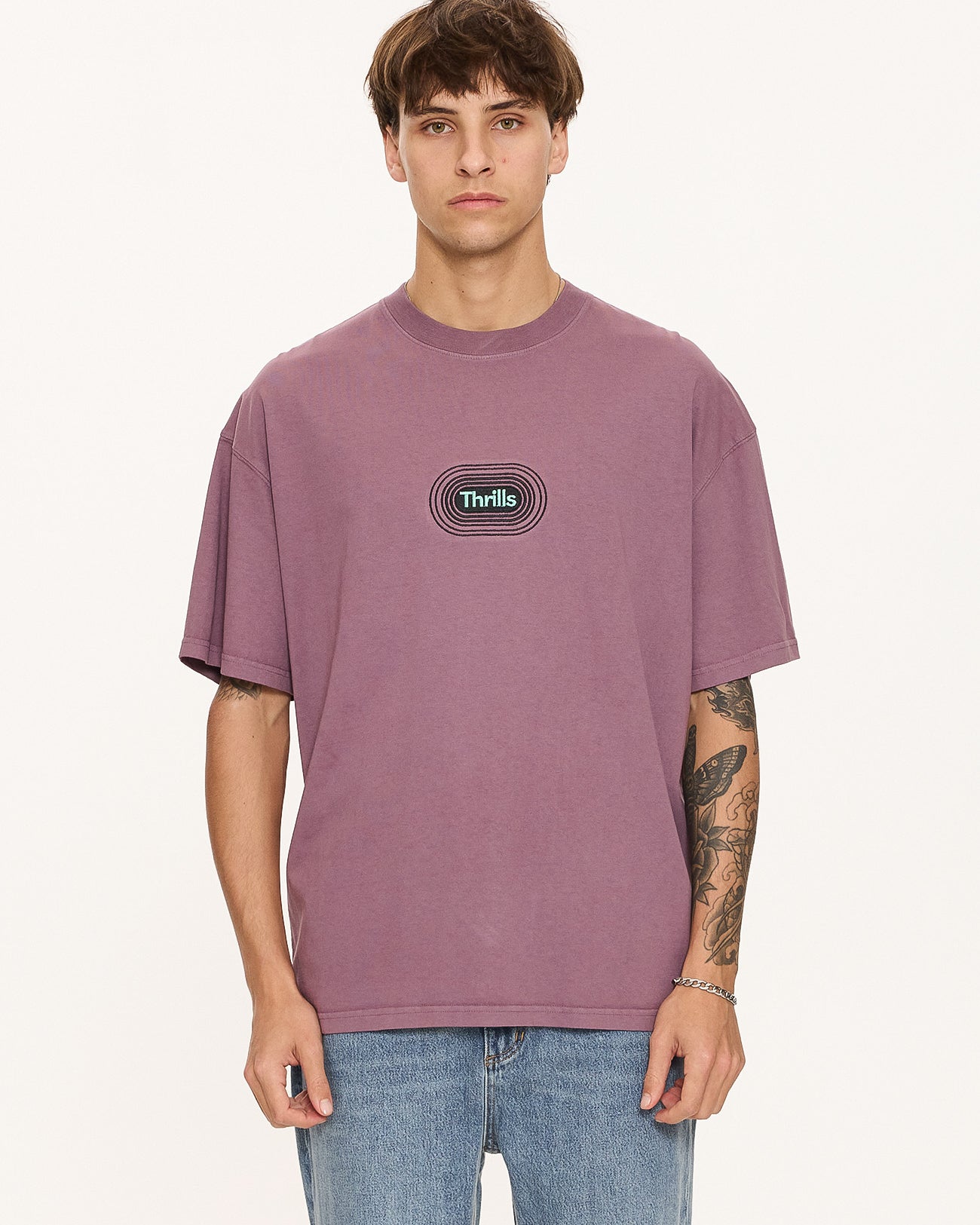 It's In The Cards Box Fit Oversize Tee