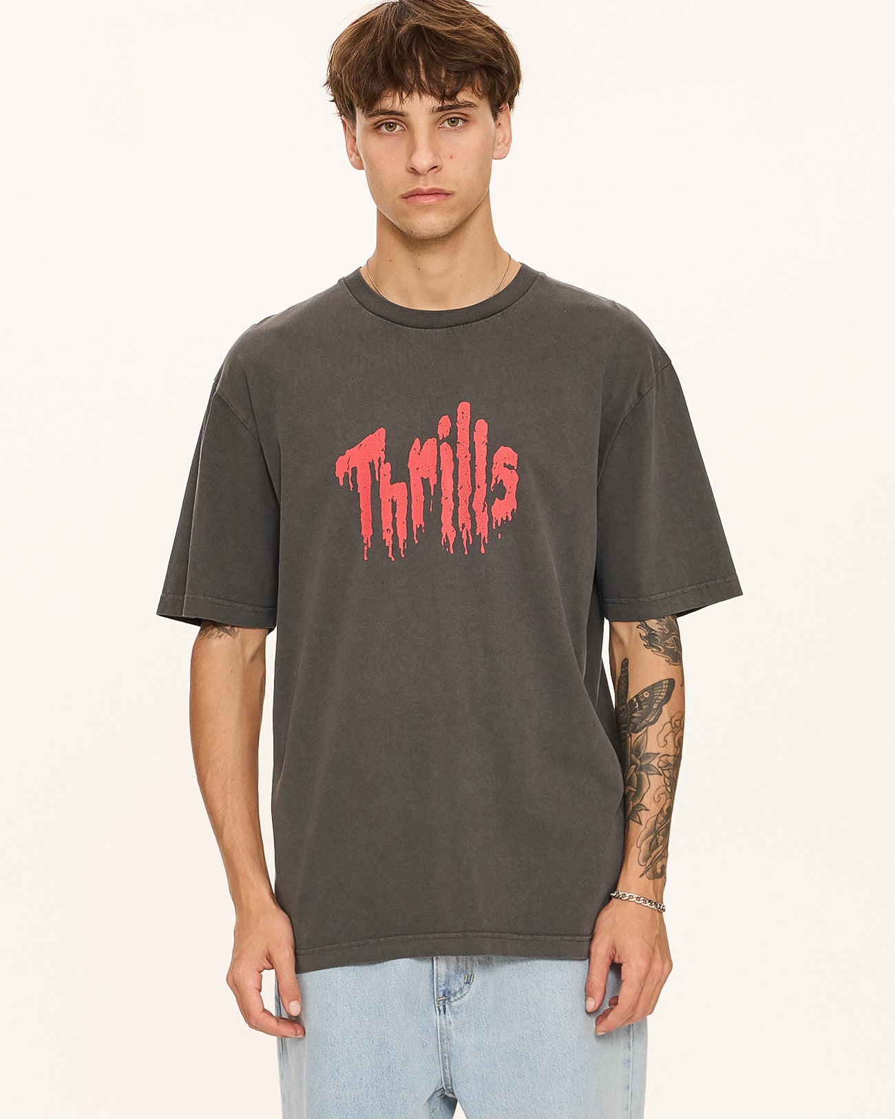 Once Bitten Twice Shy Oversize Fit Tee