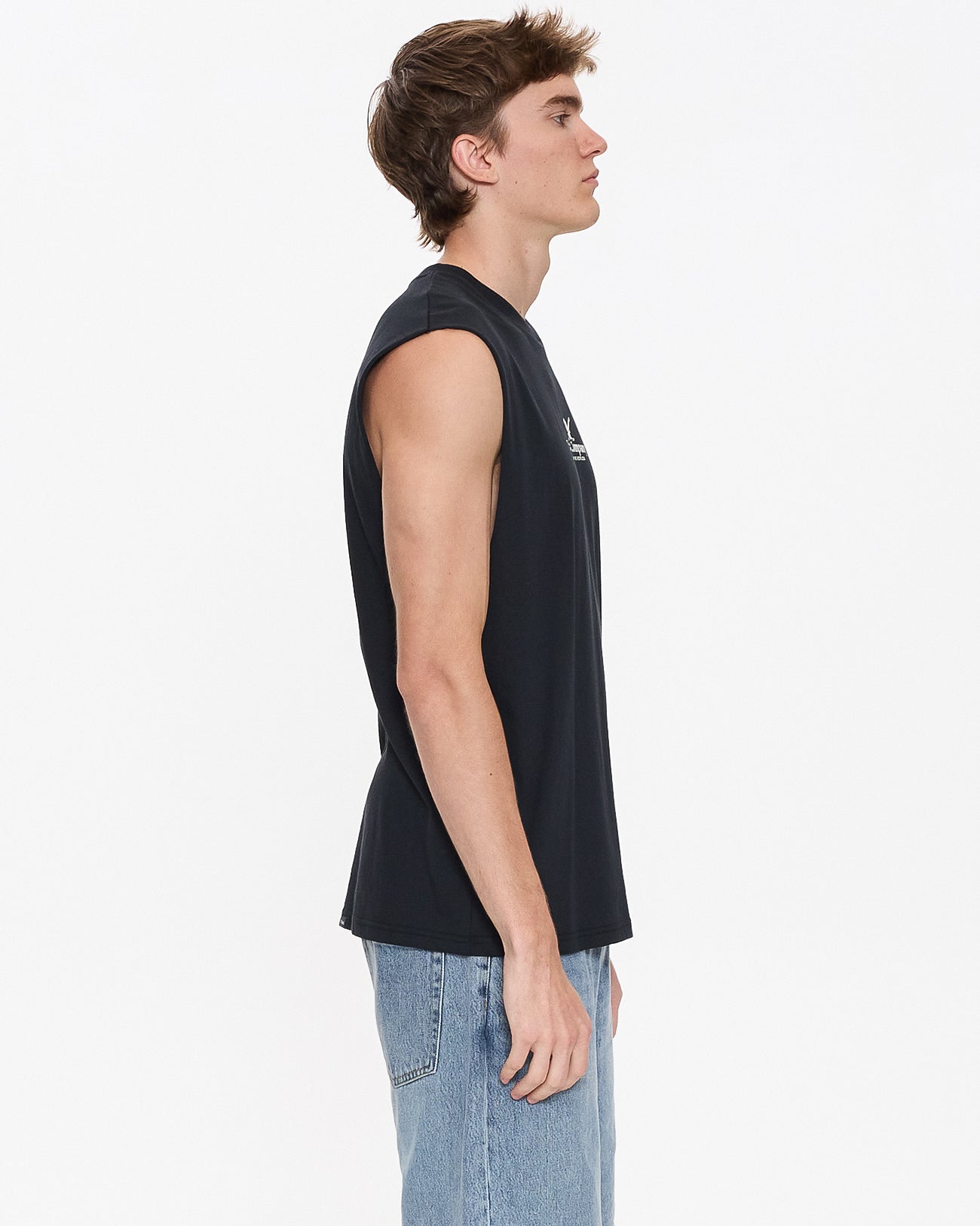 A Haven For The Restless Merch Fit Muscle Tee